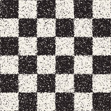 Gürültülü soyut geometrik şekiller arka plan dokulu. Vektör Dikişsiz grungy desen.