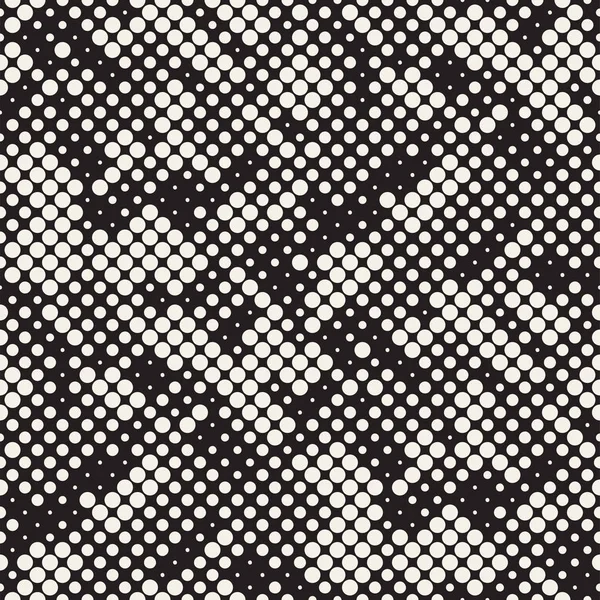 Modern şık noktalı resim doku. Rasgele daireler ile sonsuz arka plan. Vektör Dikişsiz mozaik desen.