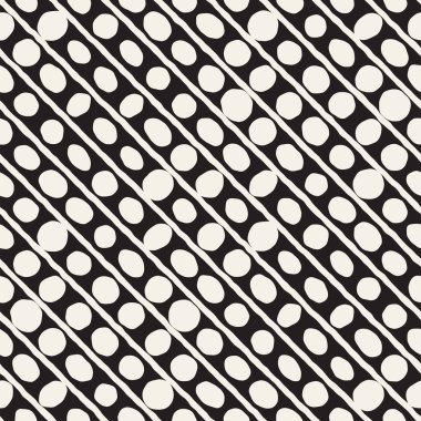 Elle çizilmiş stil etnik seamless modeli. Arka plan soyut geometrik şekiller