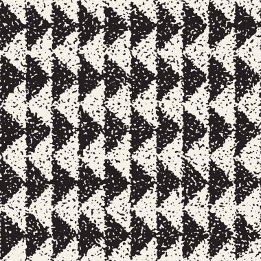 Gürültülü soyut geometrik şekiller arka plan dokulu. Vektör Dikişsiz grungy desen.