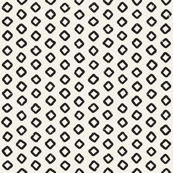 El ile Seamless Modeli hatları çizilmiş. Arka plan serbest fırça darbeleriyle. Siyah ve beyaz doku. Kağıt ambalaj için süsleme.