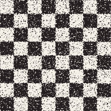 Gürültülü soyut geometrik şekiller arka plan dokulu. Vektör Dikişsiz vintage desen.