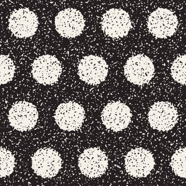 Gürültülü soyut geometrik şekiller arka plan dokulu. Vektör Dikişsiz grungy desen.