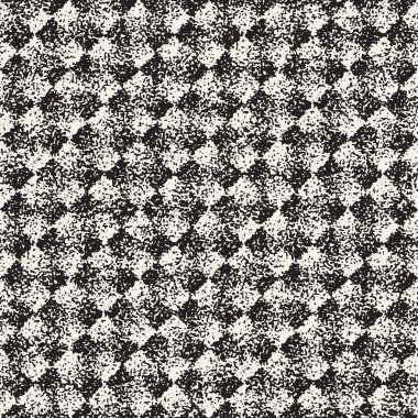 Gürültülü soyut geometrik şekiller arka plan dokulu. Vektör Dikişsiz vintage grungy desen.