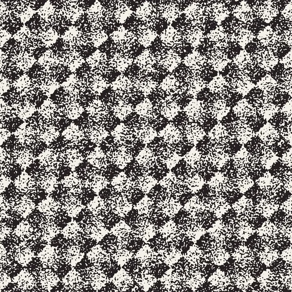 Abstrakte Laute Strukturierte Geometrische Formen Hintergrund Vektor Nahtlose Vintage Grungy — Stockvektor
