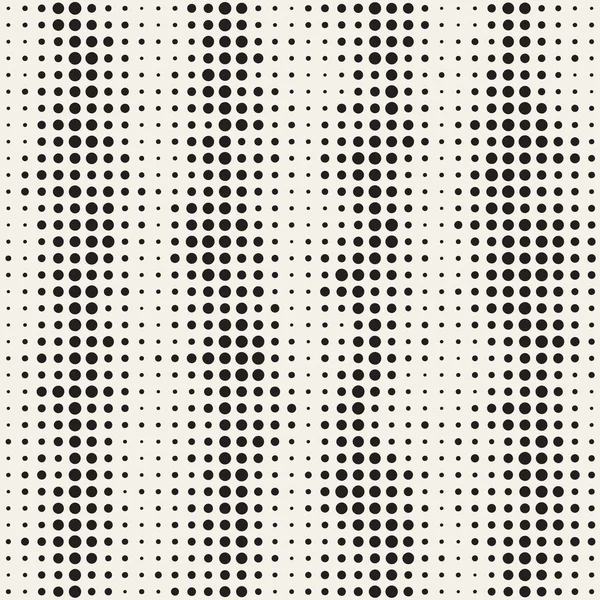 Modern şık noktalı resim doku. Rastgele boyut daireler ile sonsuz arka plan. Vektör Dikişsiz mozaik desen.