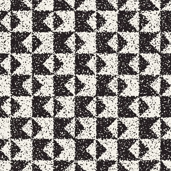 Gürültülü soyut geometrik şekiller arka plan dokulu. Vektör Dikişsiz vintage grungy desen.