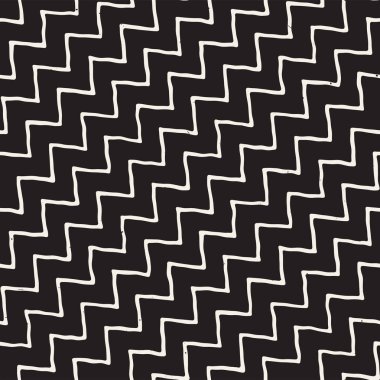 El çizimi, pürüzsüz bir şekil. Siyah beyaz soyut geometrik döşeme arkaplanı. vektör biçiminde karalama çizgisi kafesi