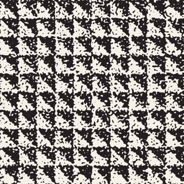 Gürültülü soyut geometrik şekiller arka plan dokulu. Vektör Dikişsiz vintage grungy desen.