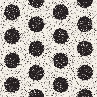 Gürültülü soyut geometrik şekiller arka plan dokulu. Vektör Dikişsiz vintage grungy desen.