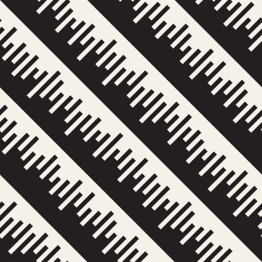 Düzensiz karışık şekiller. Geometrik arka plan tasarlamak. Vektör sorunsuz siyah ve beyaz kaotik desen.