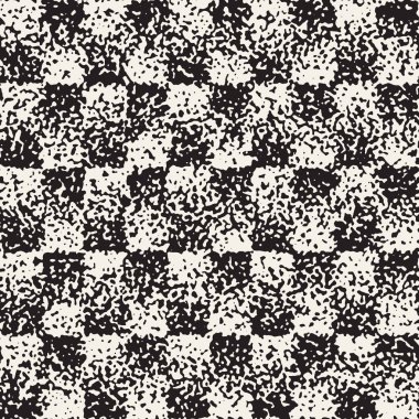 Gürültülü soyut geometrik şekiller arka plan dokulu. Vektör Dikişsiz vintage grungy desen.