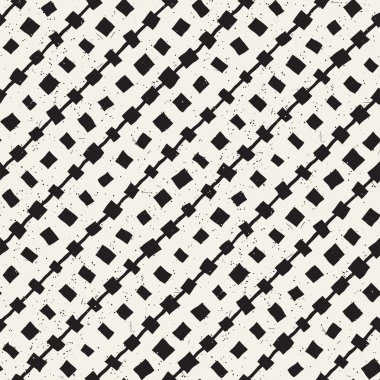 Elle çizilmiş stil etnik seamless modeli. Arka plan siyah ve beyaz soyut geometrik şekiller.