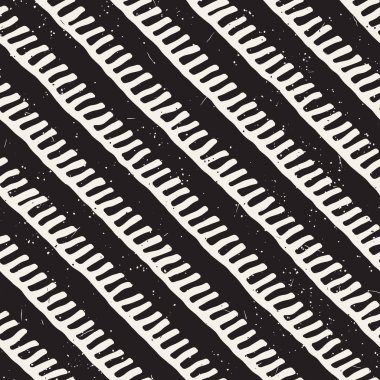 El çizimi, pürüzsüz bir şekil. Siyah beyaz soyut geometrik döşeme arkaplanı. vektör biçiminde karalama çizgisi kafesi