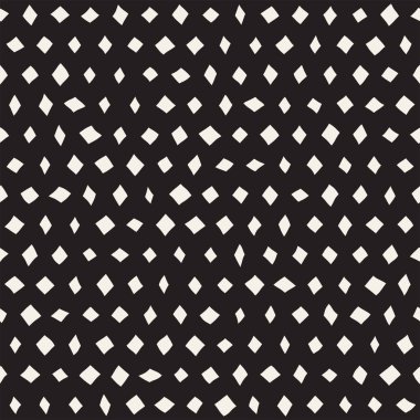 Elle çizilmiş stil etnik seamless modeli. Arka plan siyah ve beyaz soyut geometrik şekiller.