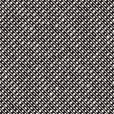 Elle çizilmiş stil etnik seamless modeli. Arka plan siyah ve beyaz soyut geometrik şekiller.