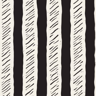 El çizimi, pürüzsüz bir şekil. Siyah beyaz soyut geometrik döşeme arkaplanı. vektör biçiminde karalama çizgisi kafesi