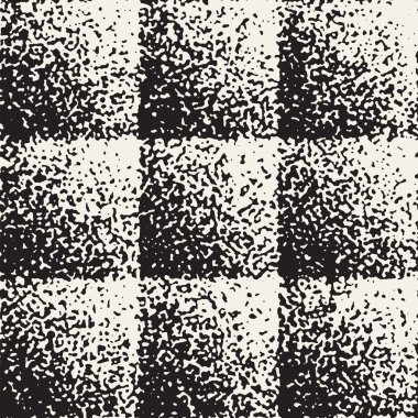 Gürültülü soyut geometrik şekiller arka plan dokulu. Vektör Dikişsiz vintage grungy desen.