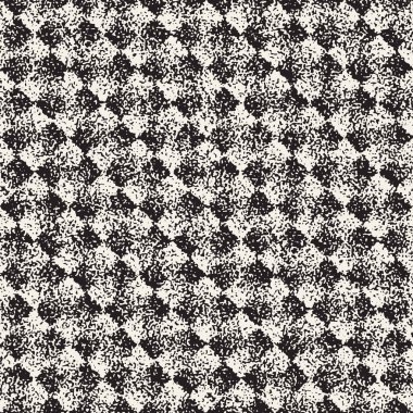 Gürültülü soyut geometrik şekiller arka plan dokulu. Vektör Dikişsiz vintage grungy desen.