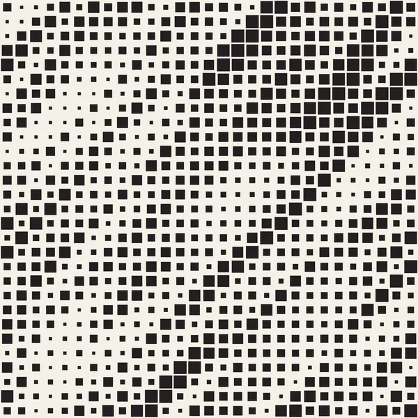 Moderne Stijlvolle Halftoon Patroon Eindeloze Abstracte Achtergrond Met Willekeurige Grootte — Stockvector