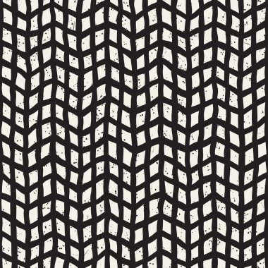 El çizimi, pürüzsüz bir şekil. Siyah beyaz soyut geometrik döşeme arkaplanı. vektör biçiminde karalama çizgisi kafesi