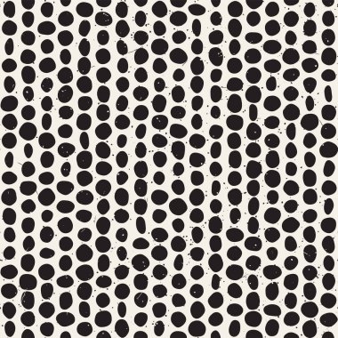 Elle çizilmiş stil etnik seamless modeli. Arka plan siyah ve beyaz soyut geometrik şekiller.