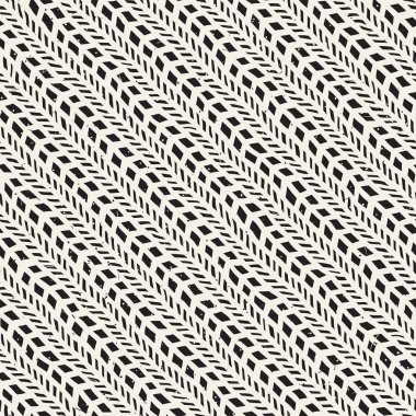 El çizimi, pürüzsüz bir şekil. Siyah beyaz soyut geometrik döşeme arkaplanı. vektör biçiminde karalama çizgisi kafesi