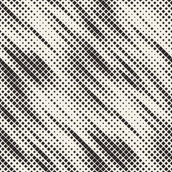 Moderne Stijlvolle Halftoon Patroon Eindeloze Abstracte Achtergrond Met Willekeurige Grootte — Stockvector