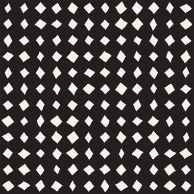 Elle çizilmiş stil etnik seamless modeli. Arka plan siyah ve beyaz soyut geometrik şekiller.