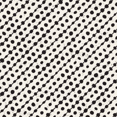 Elle çizilmiş stil etnik seamless modeli. Arka plan siyah ve beyaz soyut geometrik şekiller.