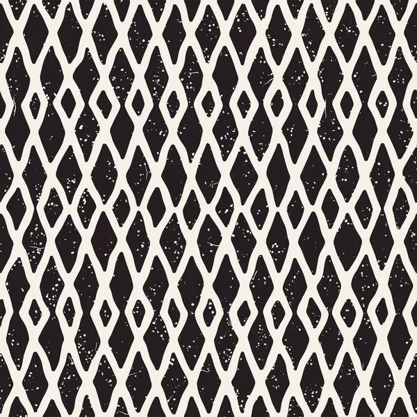 El çizimi, pürüzsüz bir şekil. Siyah beyaz soyut geometrik döşeme arkaplanı. vektör biçiminde karalama çizgisi kafesi