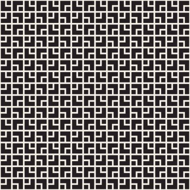 Vektör Dikişsiz örgü desen. Tek renkli kafes ile modern şık doku. Geometrik kılavuz yinelenen. Basit grafik tasarım arka plan. 