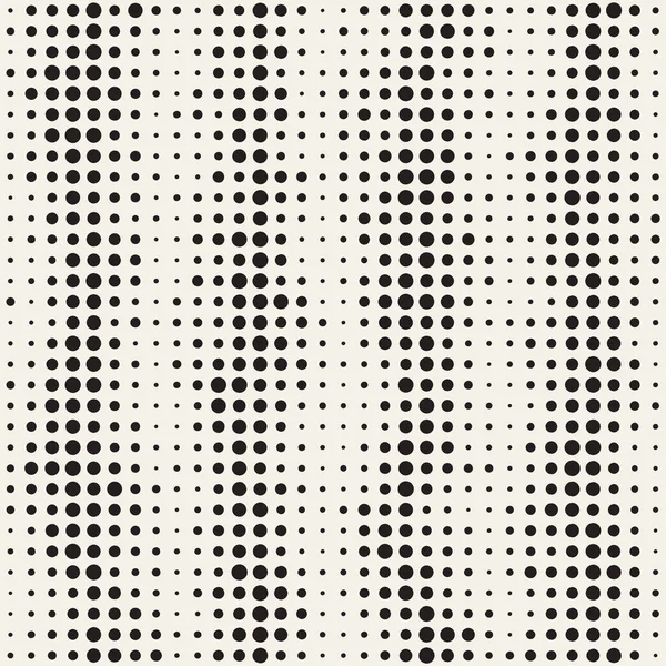 Modern şık noktalı resim doku. Rastgele boyut daireler ile sonsuz arka plan. Vektör Dikişsiz mozaik desen.