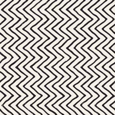 El çizimi, pürüzsüz bir şekil. Siyah beyaz soyut geometrik döşeme arkaplanı. vektör biçiminde karalama çizgisi kafesi