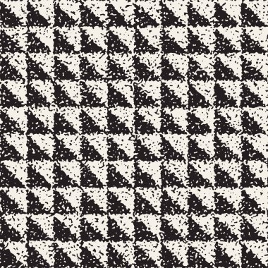 Gürültülü soyut geometrik şekiller arka plan dokulu. Vektör Dikişsiz vintage grungy desen.