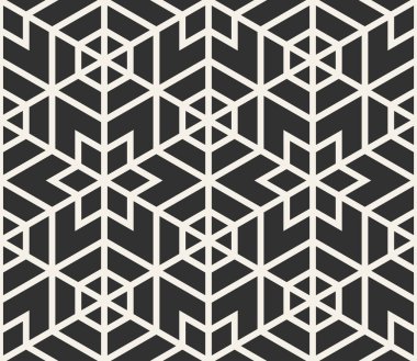 Vektör kesintisiz çizgiler desen. Modern şık üçgen şekiller doku. Geometrik fayans gelen çizgili öğe yinelenen