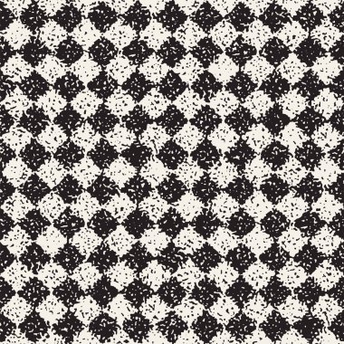 Gürültülü soyut geometrik şekiller arka plan dokulu. Vektör Dikişsiz vintage grungy desen.