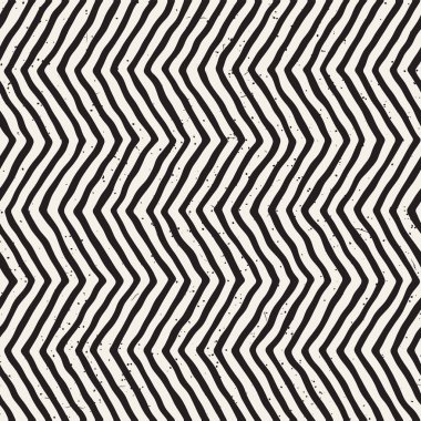 El çizimi, pürüzsüz bir şekil. Siyah beyaz soyut geometrik döşeme arkaplanı. vektör biçiminde karalama çizgisi kafesi