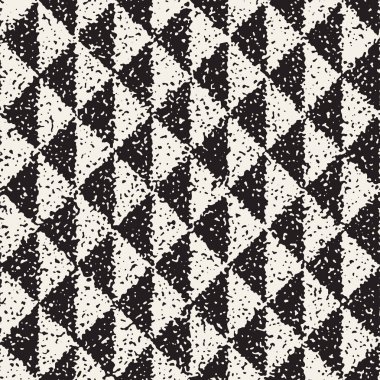 Gürültülü soyut geometrik şekiller arka plan dokulu. Vektör Dikişsiz vintage grungy desen.