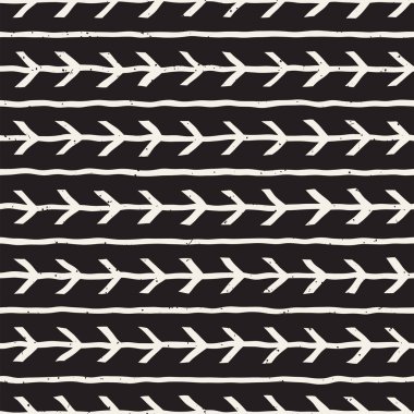 El çizimi, pürüzsüz bir şekil. Siyah beyaz soyut geometrik döşeme arkaplanı. vektör biçiminde karalama çizgisi kafesi