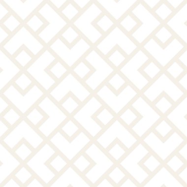 Vektör ince Dikişsiz örgü desen. Tek renkli kafes ile modern şık doku. Geometrik kılavuz yinelenen. Basit grafik tasarım arka plan. 