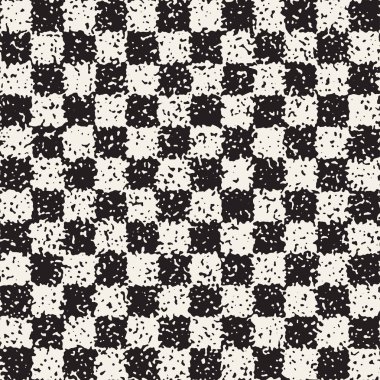 Gürültülü soyut geometrik şekiller arka plan dokulu. Vektör Dikişsiz vintage grungy desen.