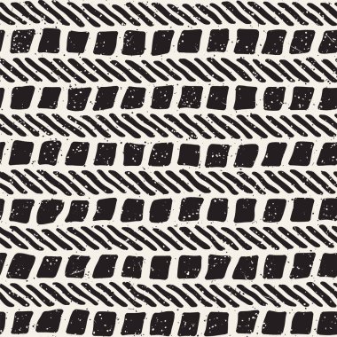 El çizimi, pürüzsüz bir şekil. Siyah beyaz soyut geometrik döşeme arkaplanı. vektör biçiminde karalama çizgisi kafesi