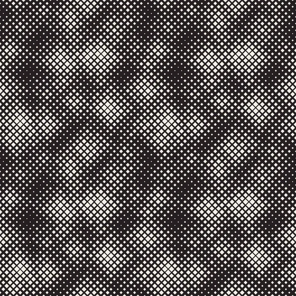 Modern Stylish Halftone Texture Endless Abstract Background Random Size Squares — Stock Vector