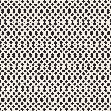 El çizimi, pürüzsüz bir şekil. Siyah beyaz soyut geometrik döşeme arkaplanı. vektör biçiminde karalama çizgisi kafesi