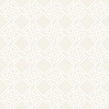 Vektör ince seamless modeli. Modern şık doku. Geometrik arka plan yinelenen. Çizgili kafes ızgara. Doğrusal grafik tasarım.