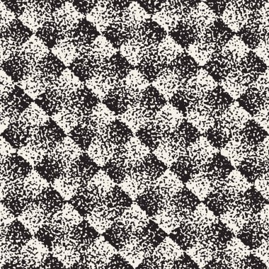 Gürültülü soyut geometrik şekiller arka plan dokulu. Vektör Dikişsiz vintage grungy desen.