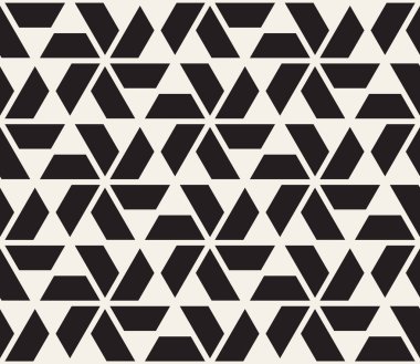 Vektör kusursuz desen. Modern stil soyut doku. Çizgili elementten geometrik fayanslar tekrarlanıyor