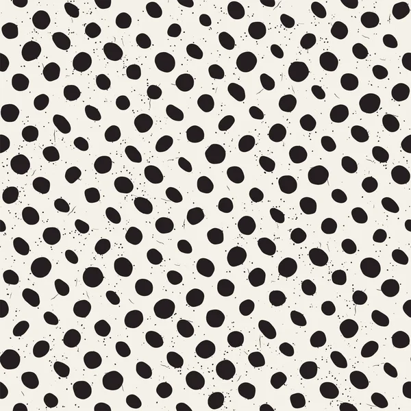 Elle çizilmiş stil etnik seamless modeli. Grungy geometrik şekiller arka plan siyah ve beyaz.