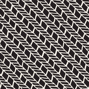 El çizimi, pürüzsüz bir şekil. Siyah beyaz soyut geometrik döşeme arkaplanı. vektör biçiminde karalama çizgisi kafesi